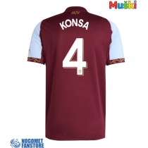Aston Villa Ezri Konsa #4 Domaci Dres 2025-26 Kratak Rukav